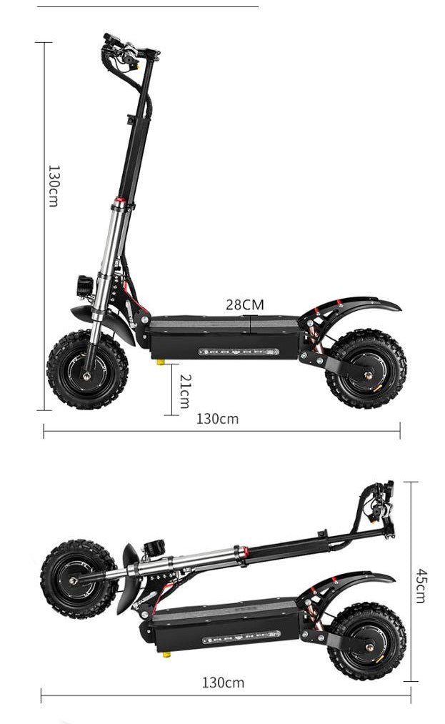 Patinete Eléctrico QuickWheel Explorer 5600W 60V 38Ah